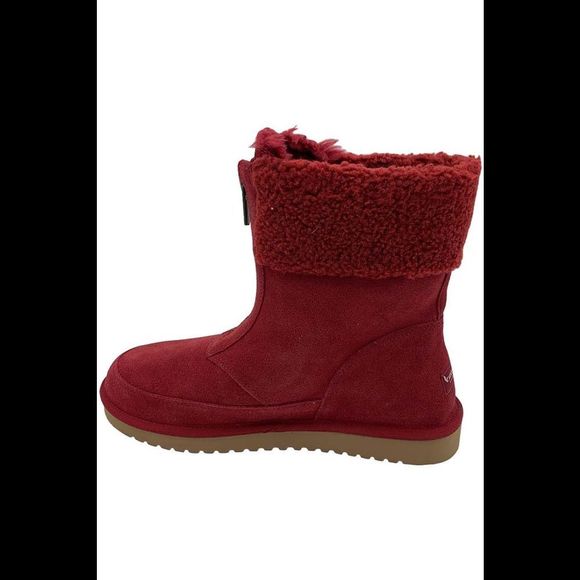 Koolaburra by UGG Faux Fur Short Boots Lytta Rhubarb - Medium - Picture 3 of 3